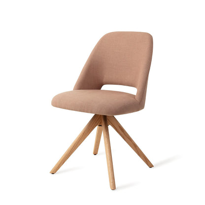 Sasue Dining Chair Luster Liver