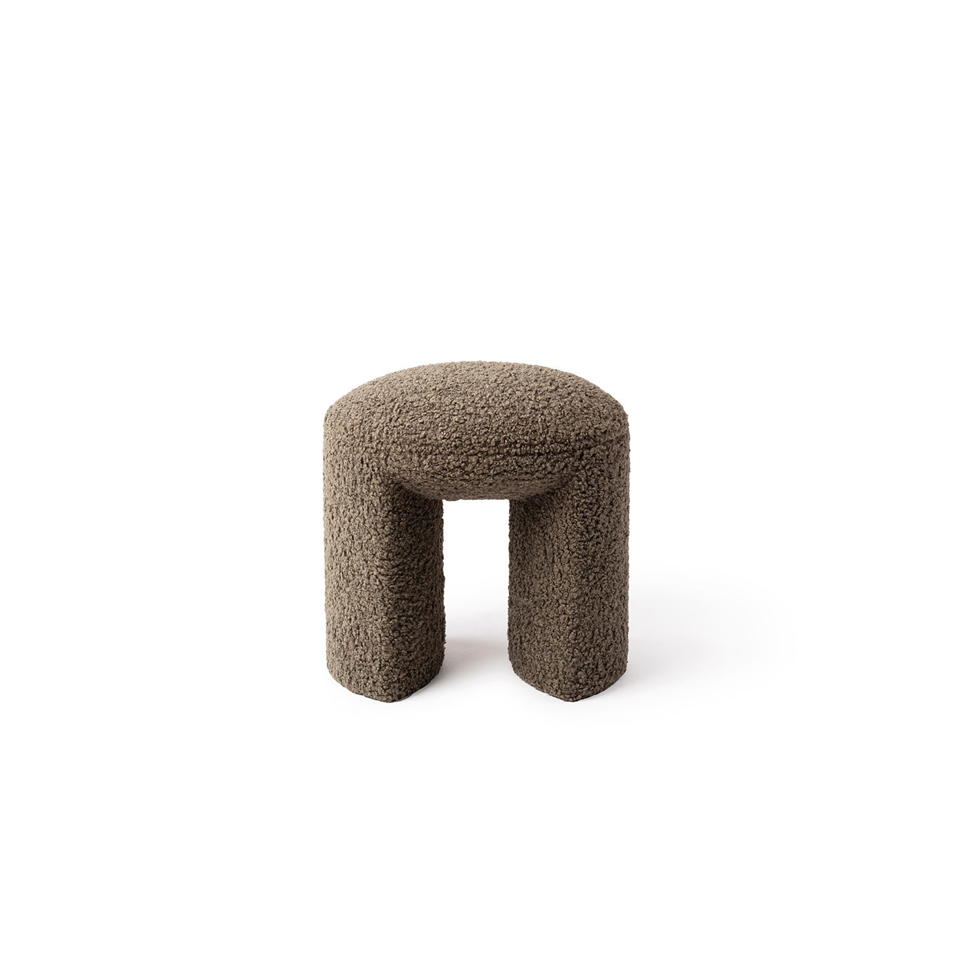 Nachii Ottoman Plush Moss