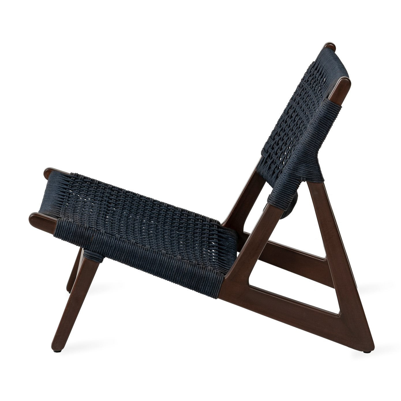 Kuwana Outdoor Accent Chair Indigo Weave