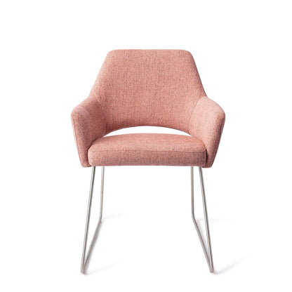 Yanai Dining Chair Pink Punch