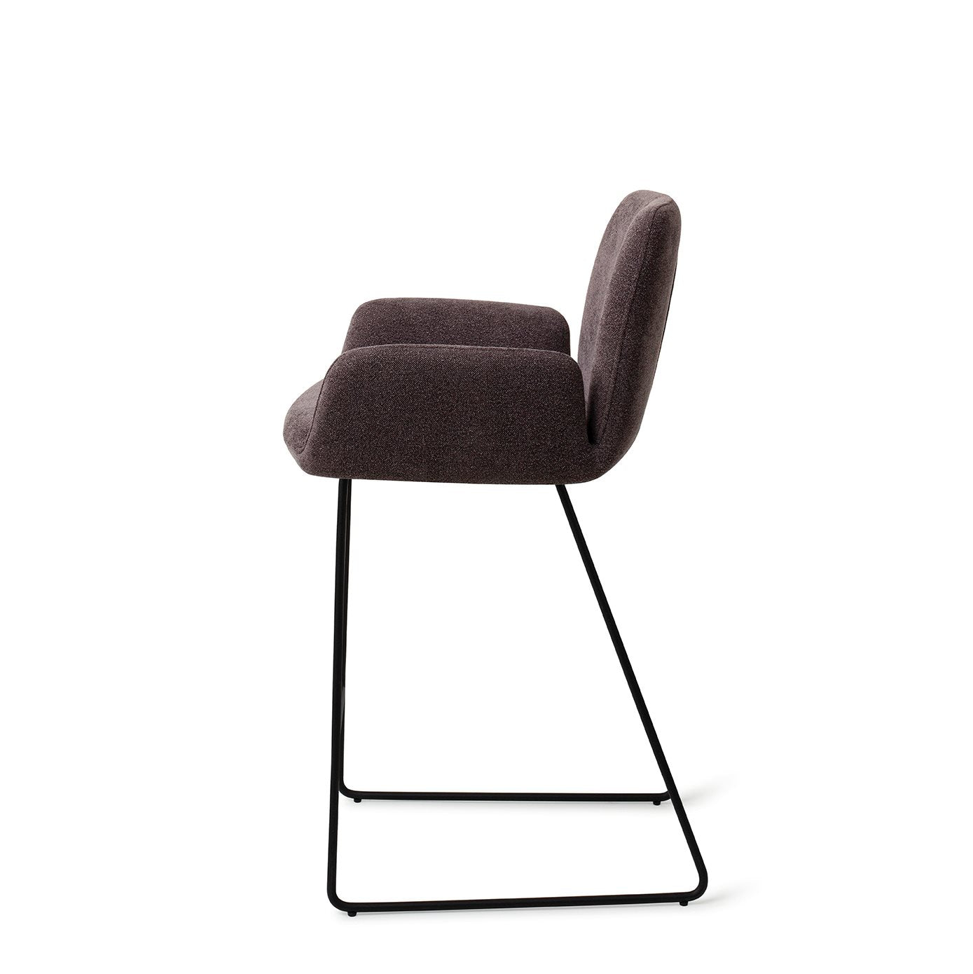 Misaki Bar Chair Almost Black