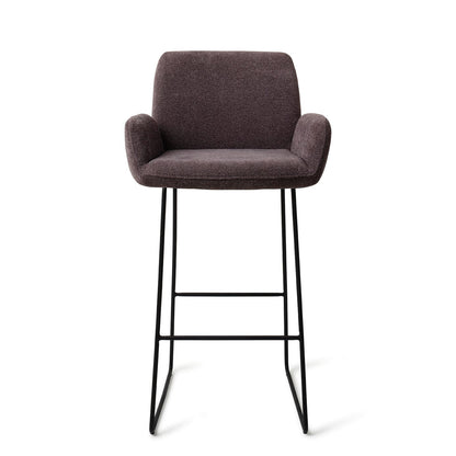 Misaki Bar Chair Almost Black