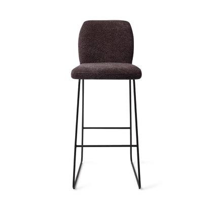 Ikata Bar Chair Almost Black