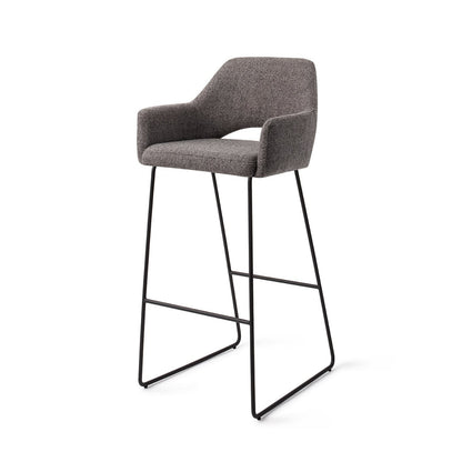 Yanai Bar Chair Amazing Grey