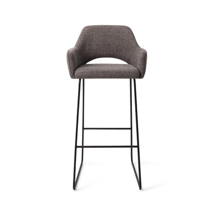 Yanai Bar Chair Amazing Grey