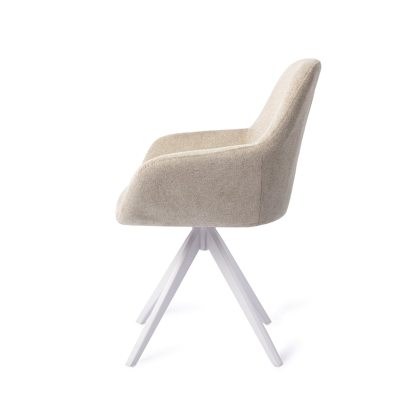 Kushi Dining Chair Ivory Ivy