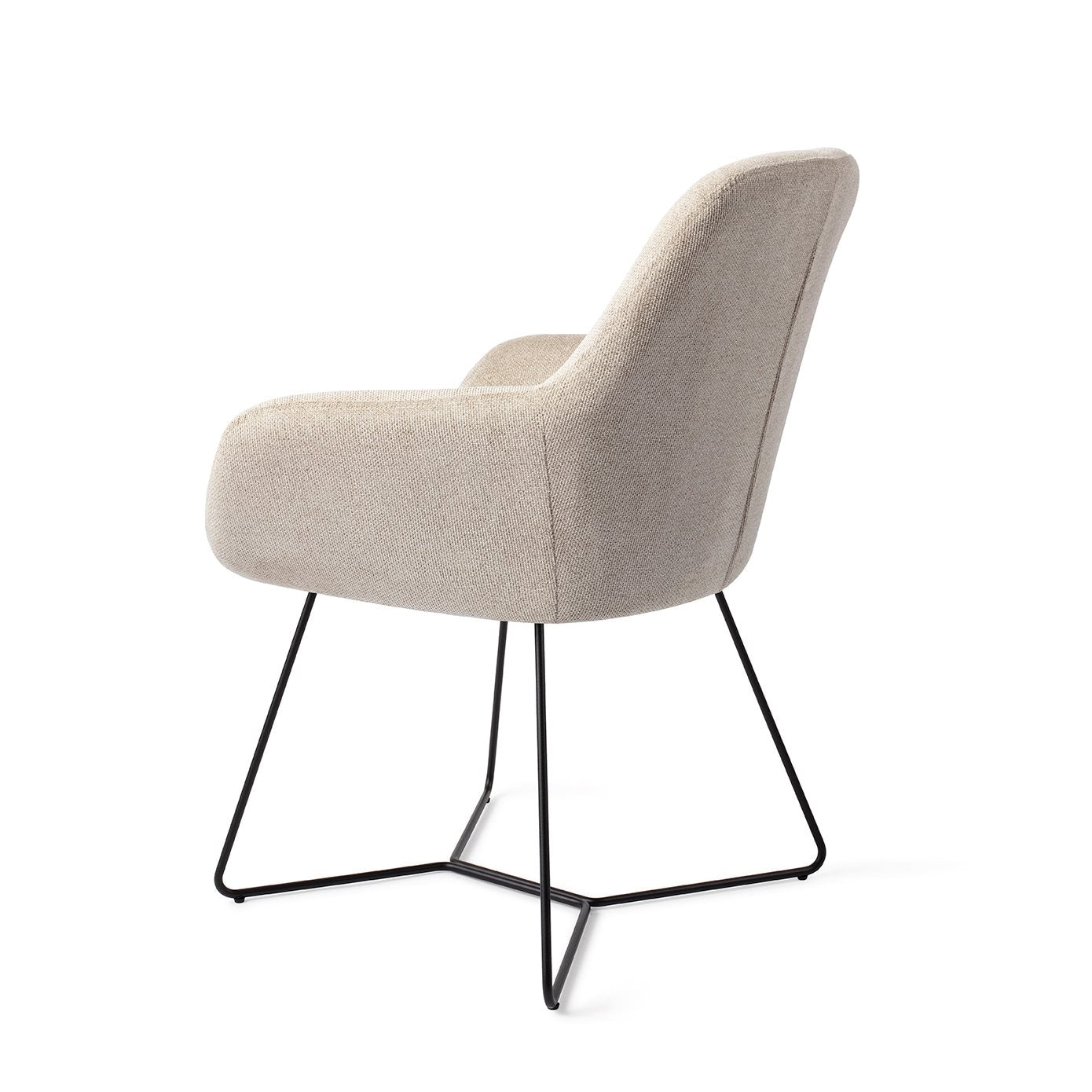 Kushi Dining Chair Ivory Ivy