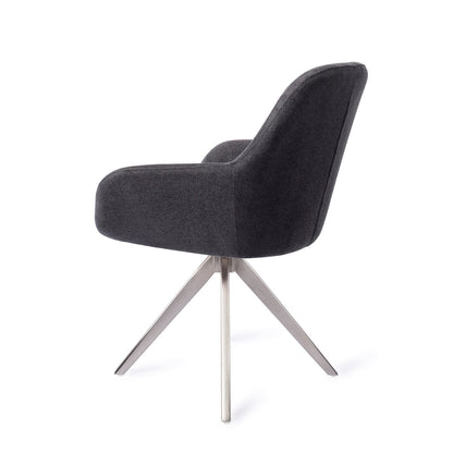 Kushi Dining Chair Black-Out