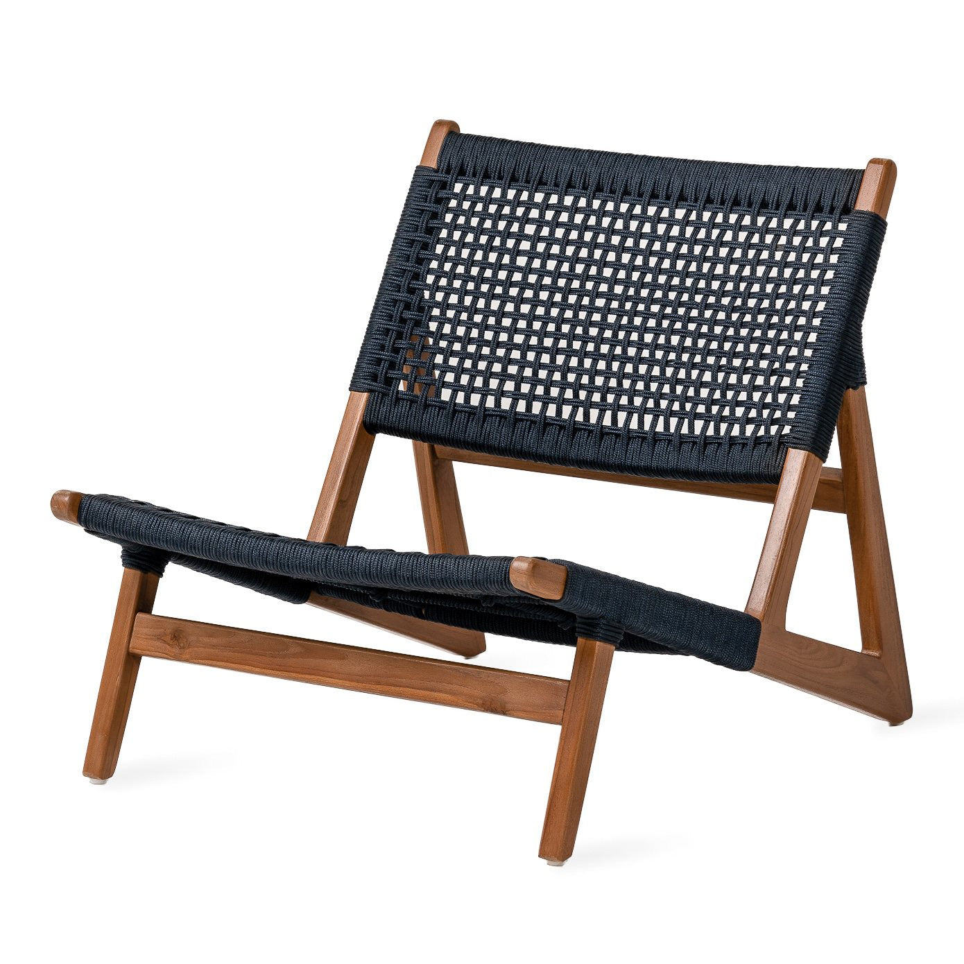 Kuwana Outdoor Accent Chair Indigo Weave