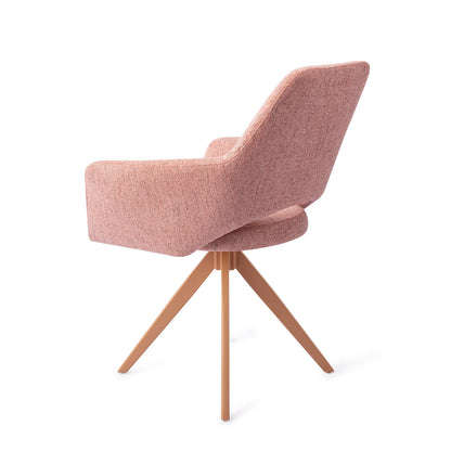 Yanai Dining Chair Pink Punch