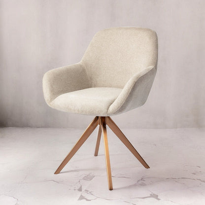 Kushi Dining Chair Ivory Ivy