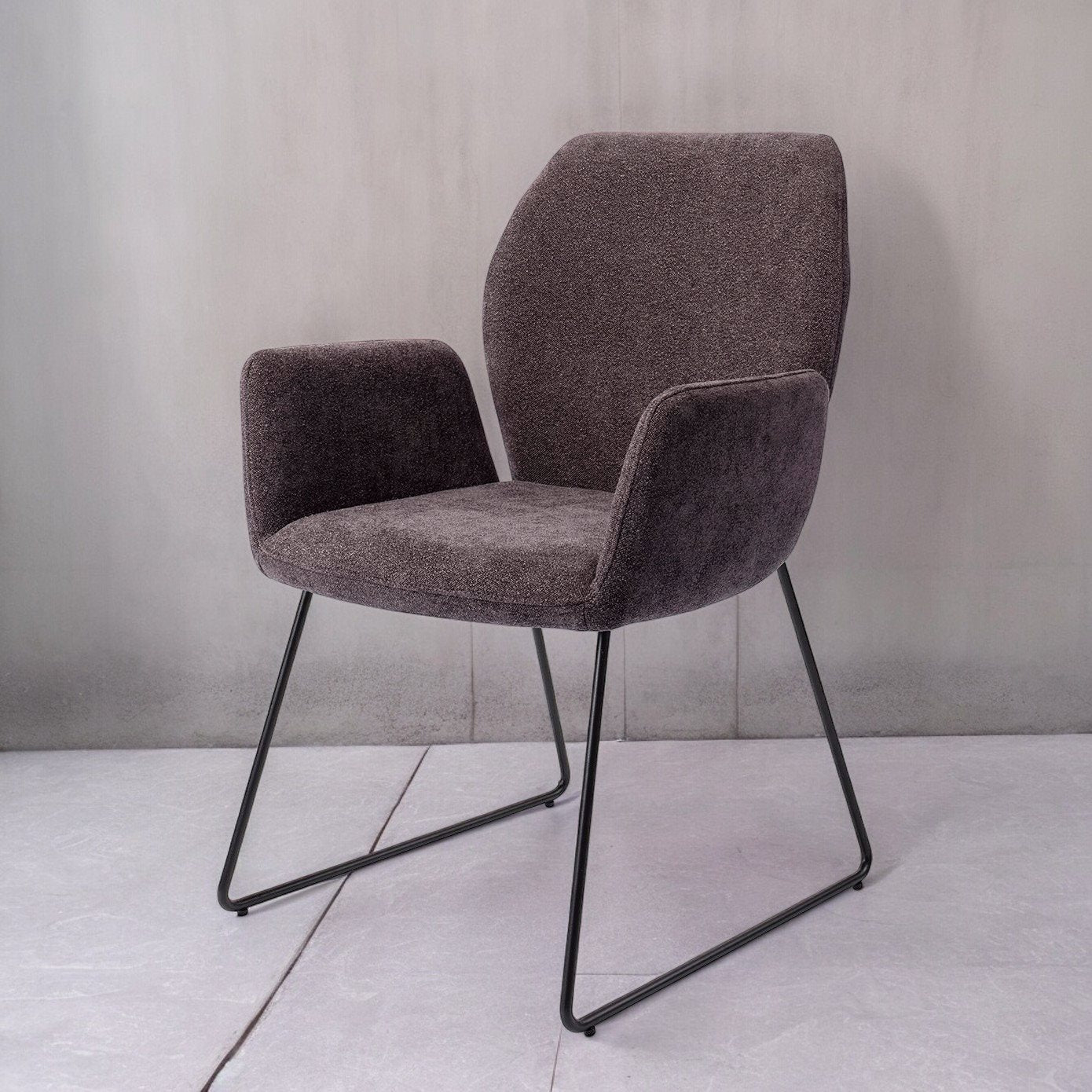 Misaki Dining Chair Almost Black