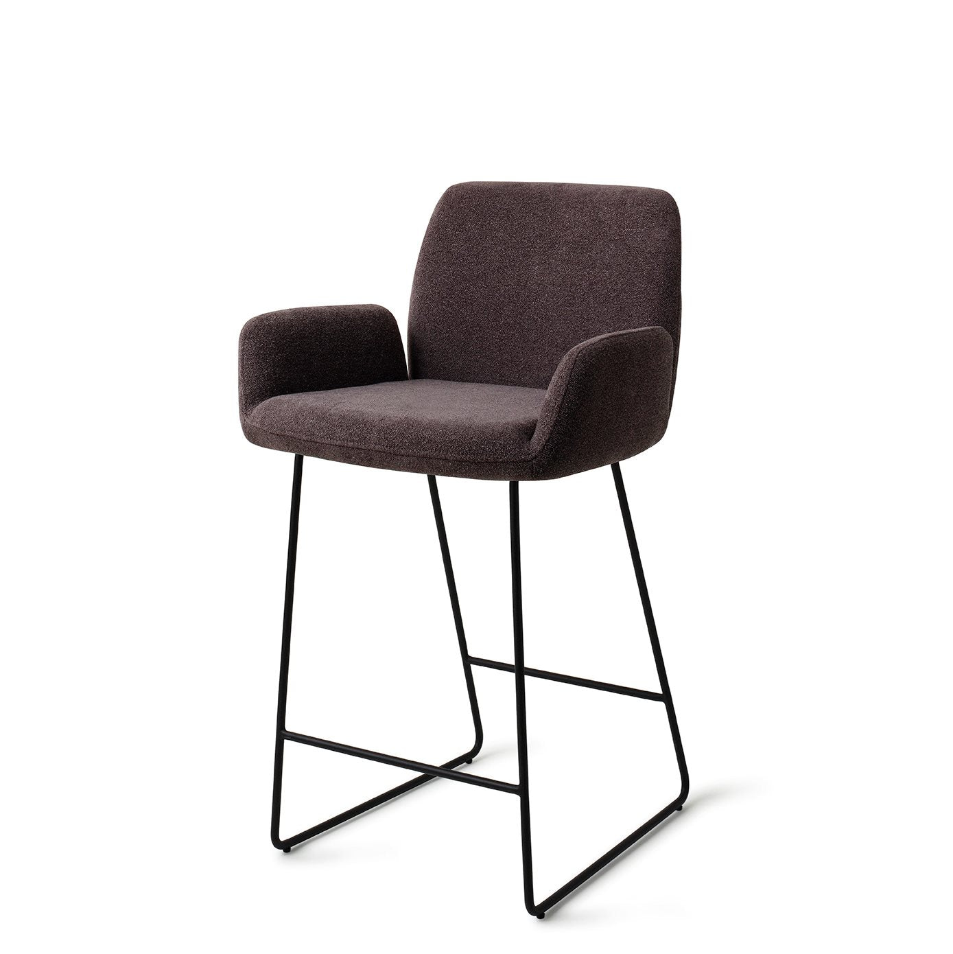 Misaki Bar Chair Almost Black