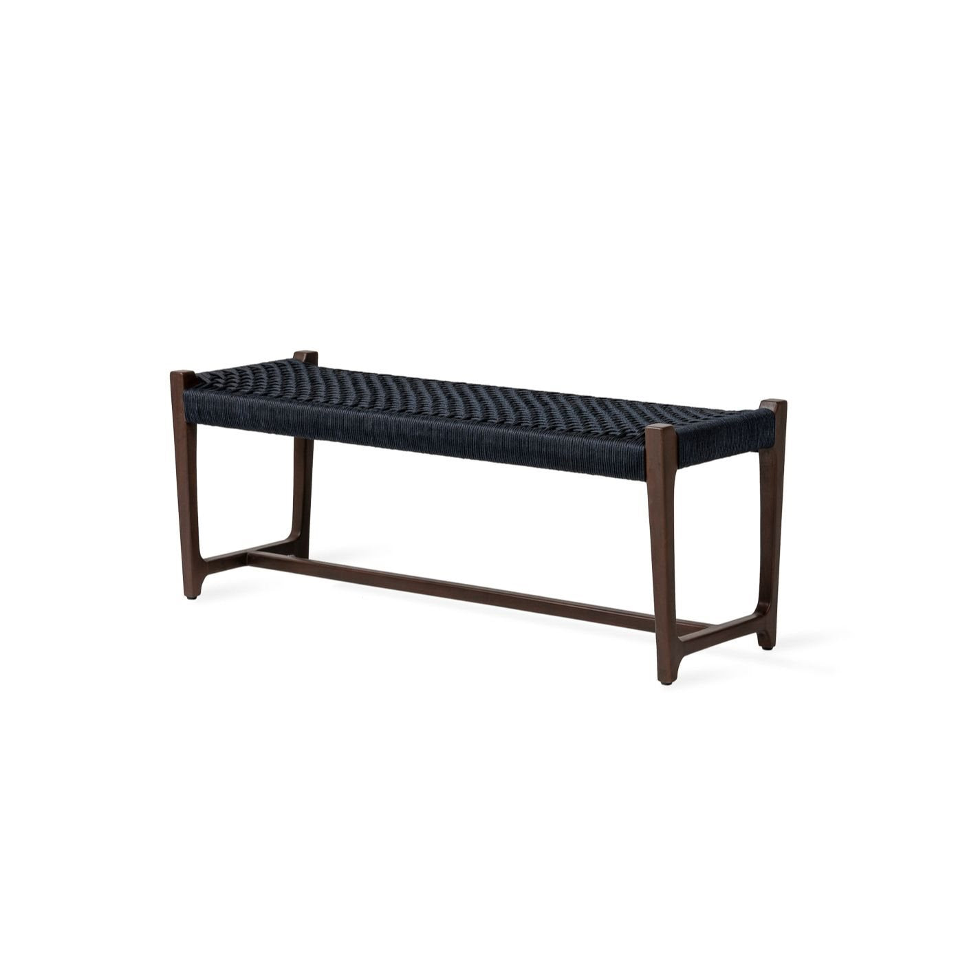 Kuwana Outdoor Bench Indigo Weave