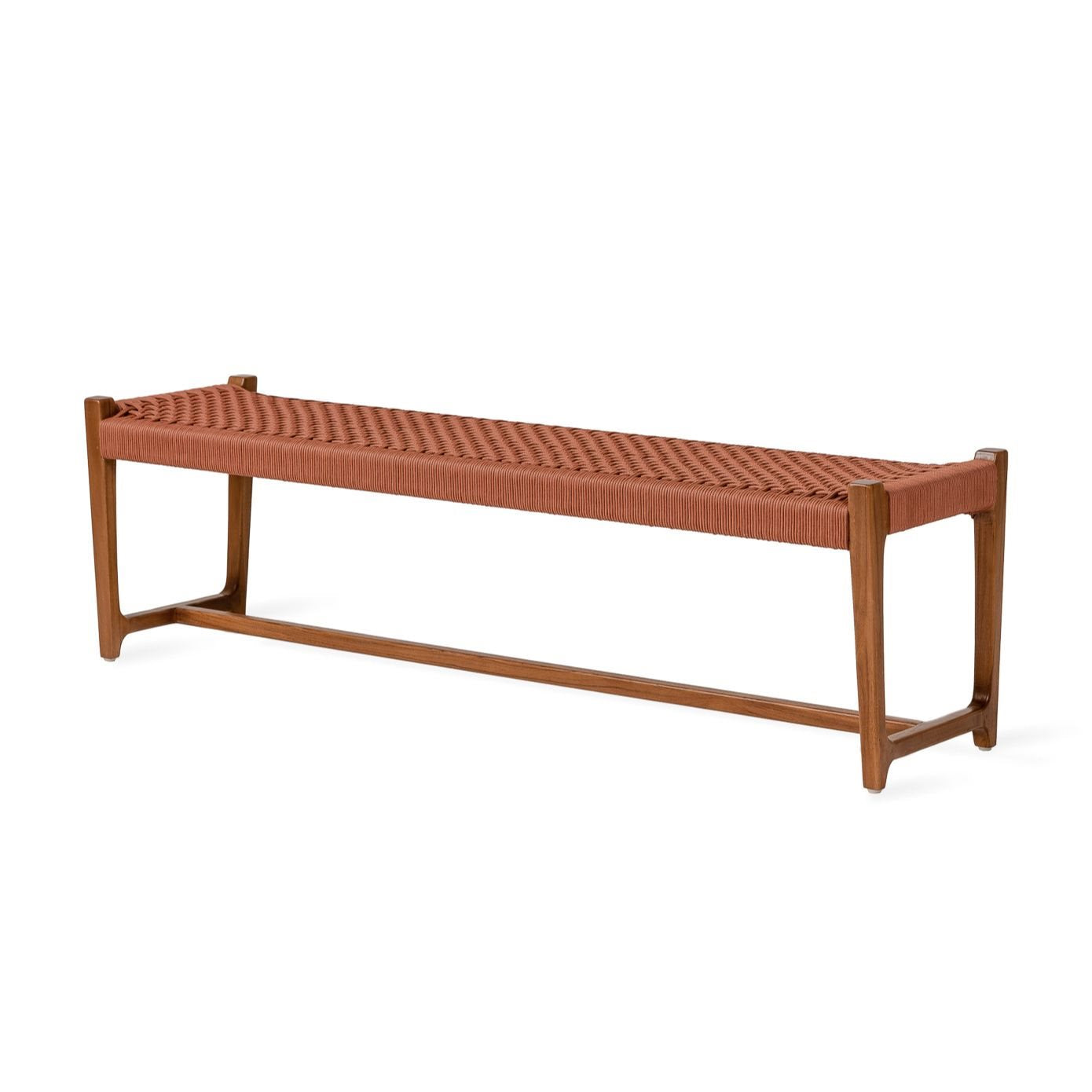 Kuwana Outdoor Bench Cinnamon Weave