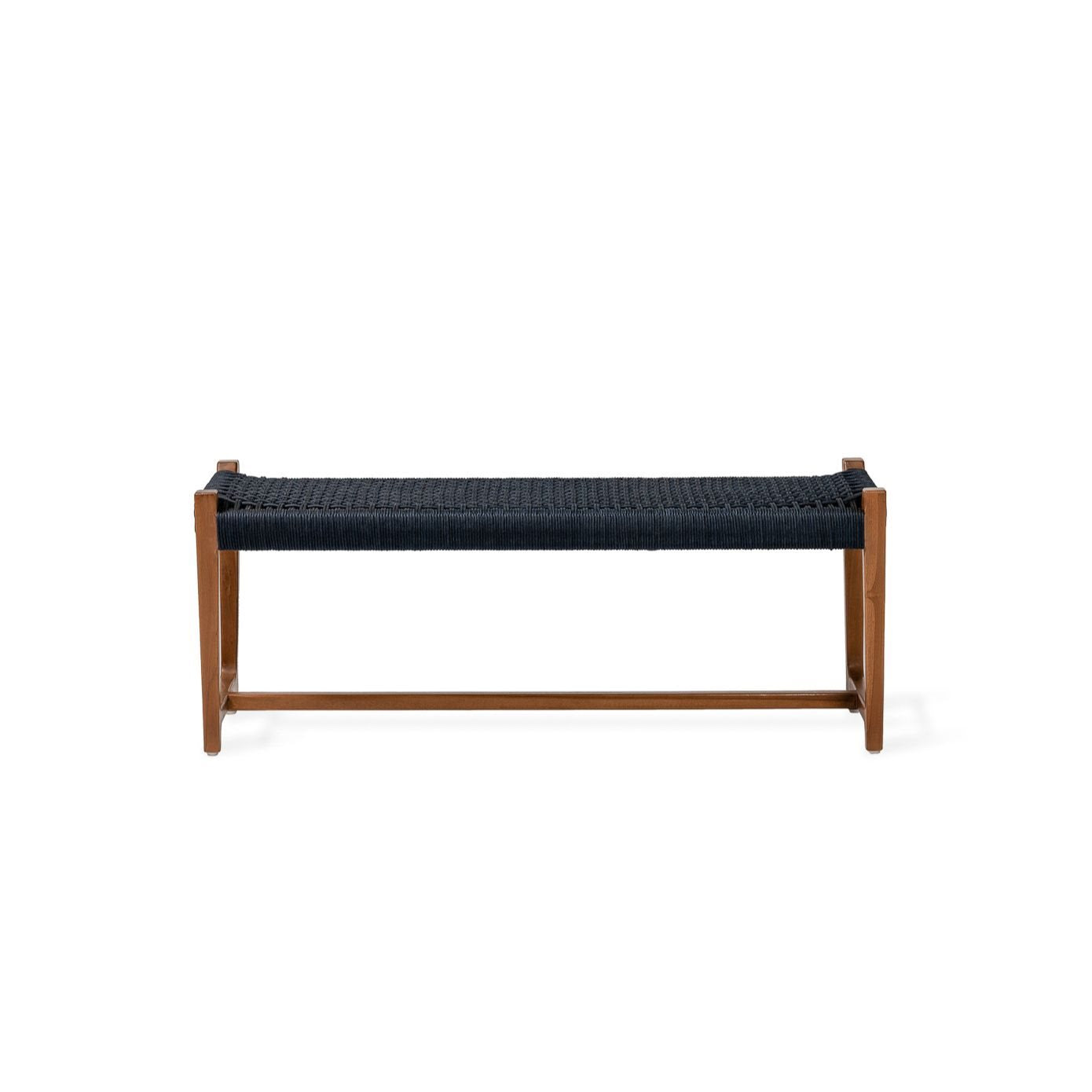 Kuwana Outdoor Bench Indigo Weave