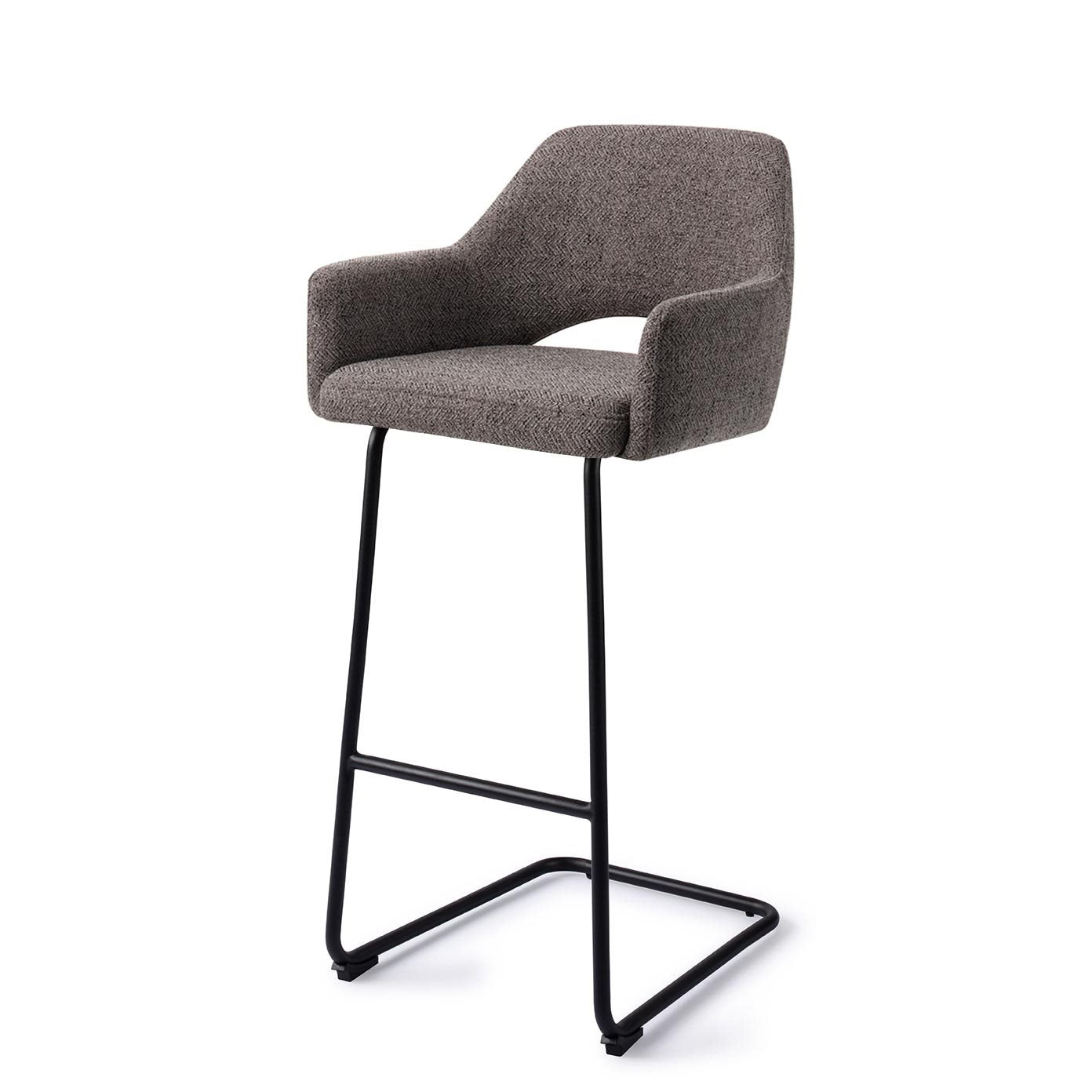 Yanai Bar Chair Amazing Grey