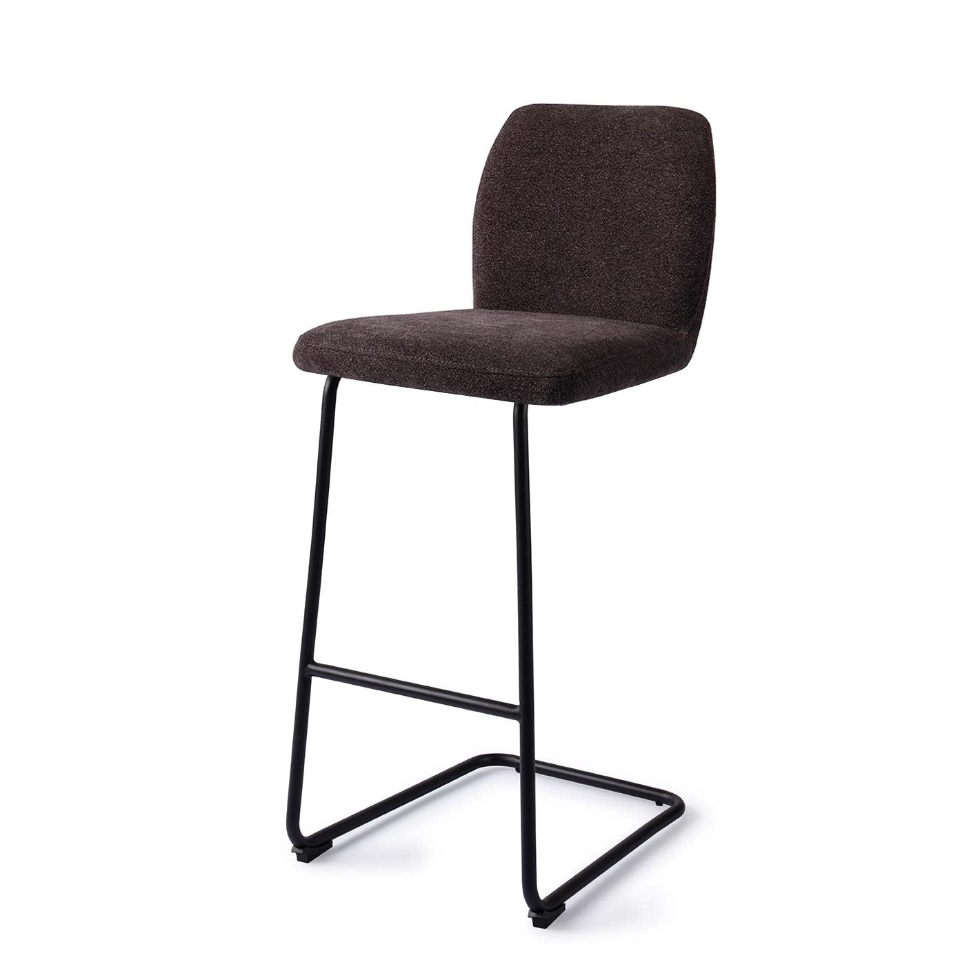 Ikata Bar Chair Almost Black