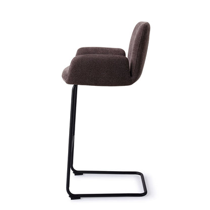 Misaki Bar Chair Almost Black