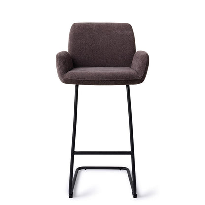 Misaki Bar Chair Almost Black