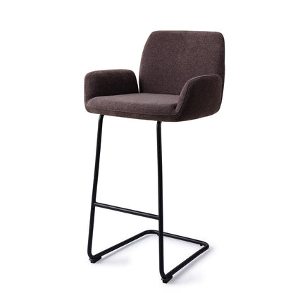 Misaki Bar Chair Almost Black