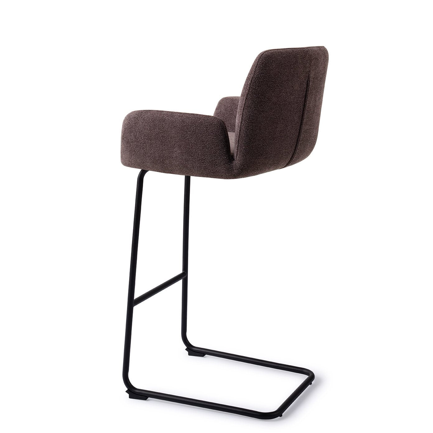 Misaki Bar Chair Almost Black