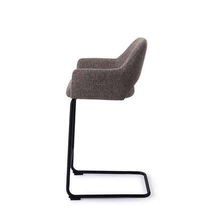 Yanai Bar Chair Amazing Grey