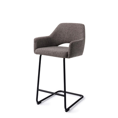 Yanai Bar Chair Amazing Grey