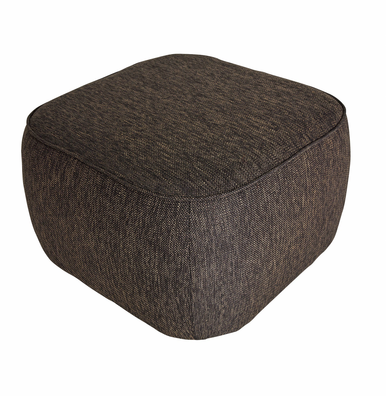 Cube Puf  Mørkebrun - 57x57xh39cm