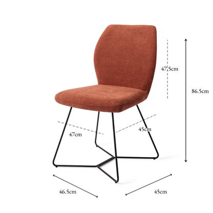 Ikata Dining Chair Cosy Copper