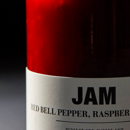 Jam, Red bell pepper, Rasberry &amp; chilli