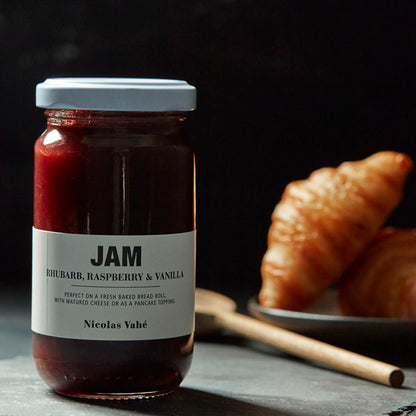 Jam, Rhubarb, Raspberry &amp; vanilla