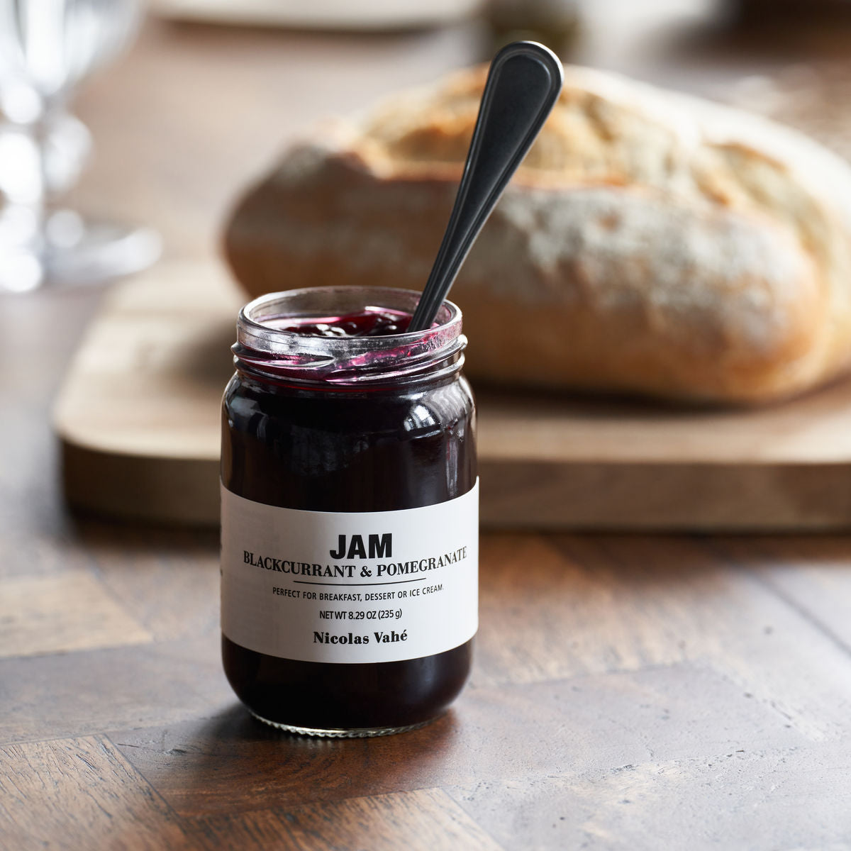 Jam, blackcurrant &amp; pomegranate