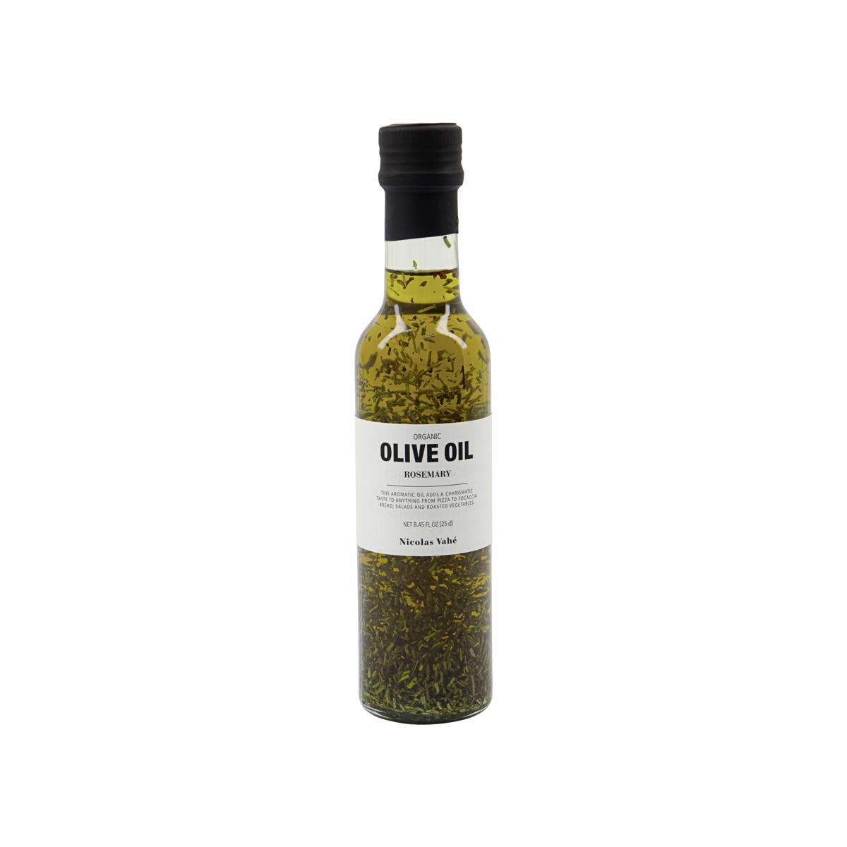 Organic olive oil with rosemary