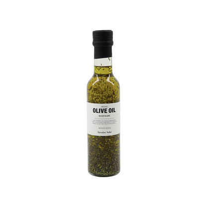 Organic olive oil with rosemary