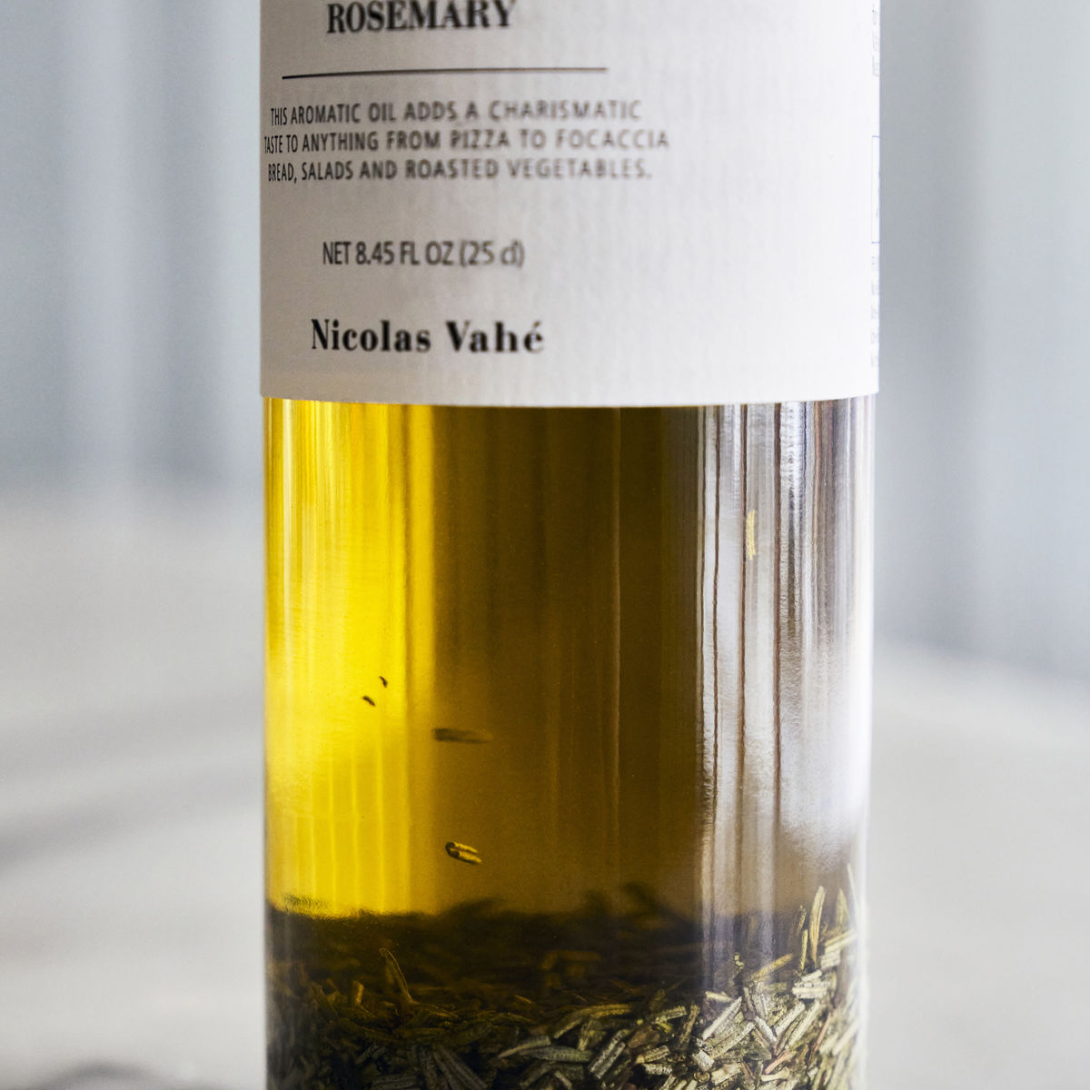 Organic olive oil with rosemary