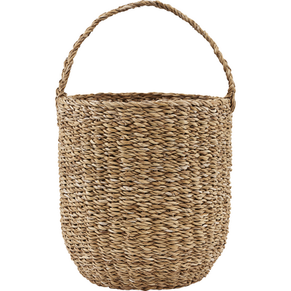 Basket, NVUse w. handle, Natural