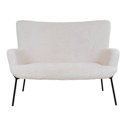 Glasgow Sofa - 2 personers sofa i kunstig lammeskind