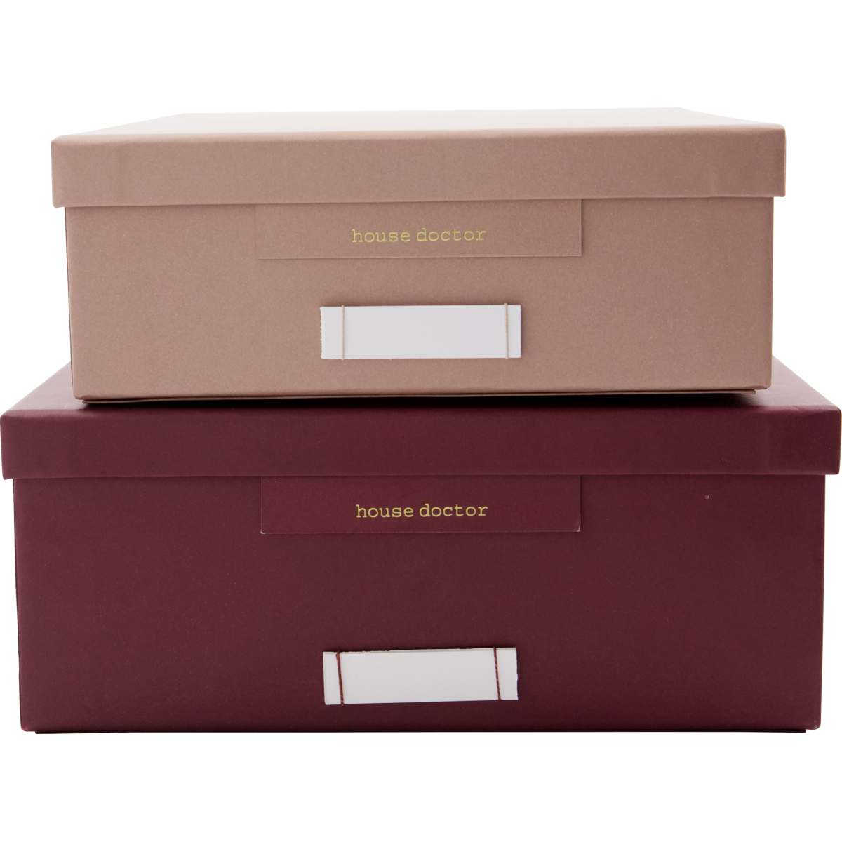 Storage boxes, HDKeep, Burgundy;Rose