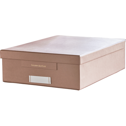 Storage boxes, HDKeep, Burgundy;Rose