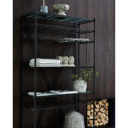 Shelving unit, HDGany, Black