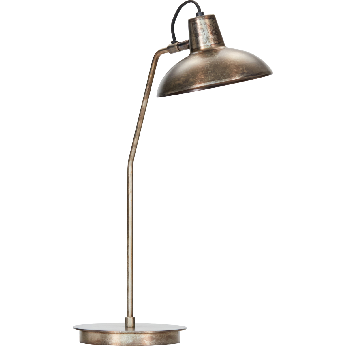 Bordlampe, HDDesk, Antik brun