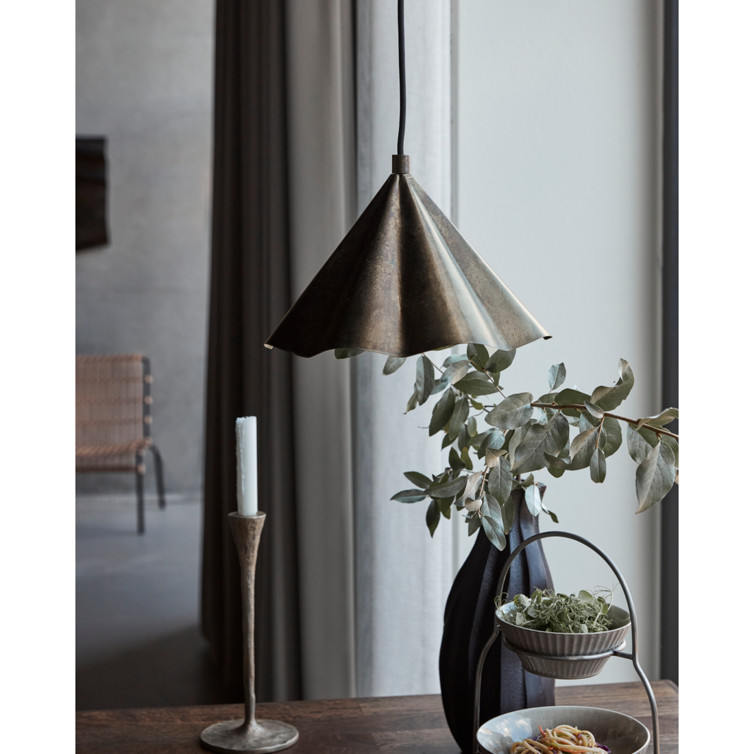 Lamp, HDFlola, Antique brown