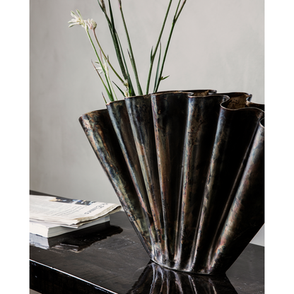 Vase, HDFlood, Antik brun