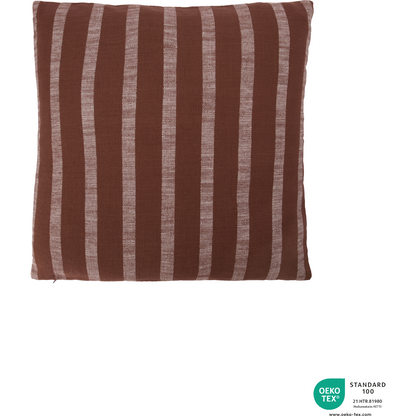 Cushion cover, HDThame, Brown stripe