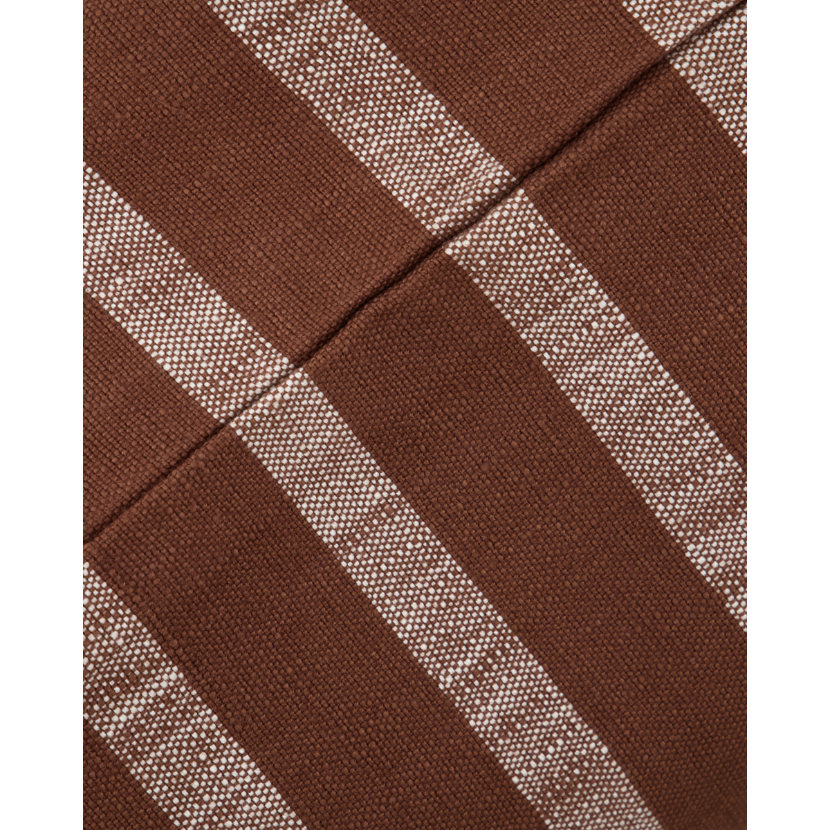 Cushion cover, HDThame, Brown stripe