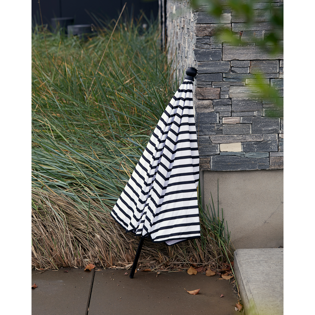 Beach/Garden umbrella, HDOktogon, Black;White