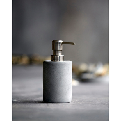 Soap dispenser, HDCement, Grey