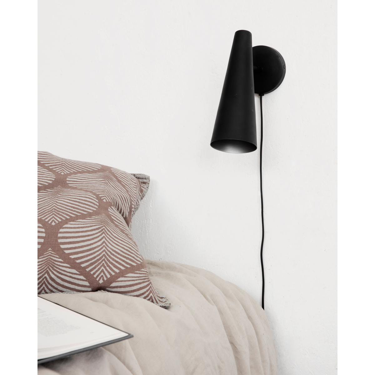 Wall lamp, HDPrecise, Matte black