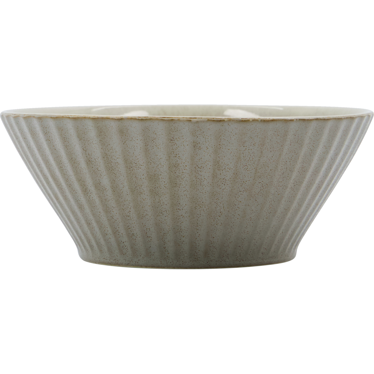 Bowl, HDPleat, Grey;Brown